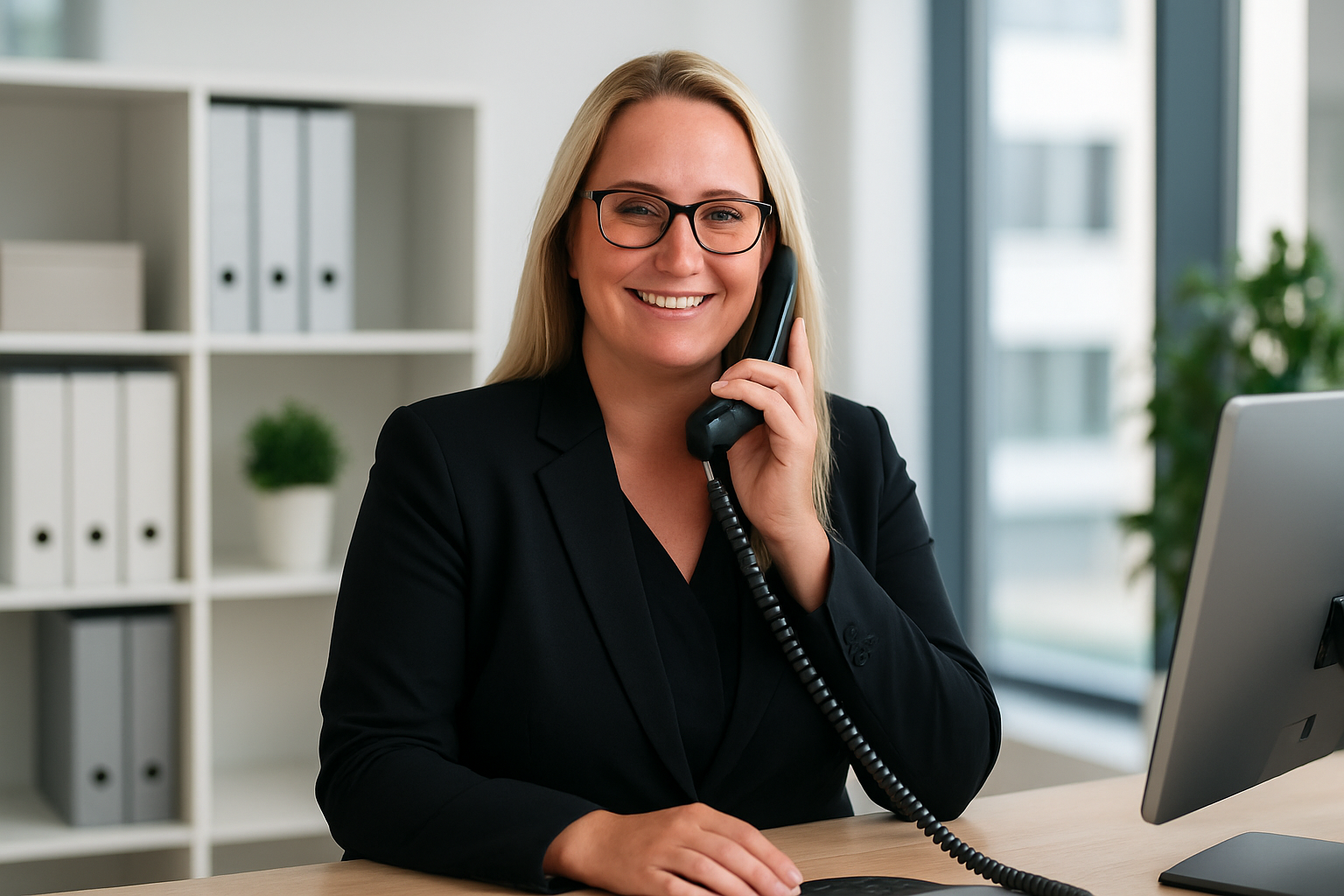 DWLG reception team ready to help with door and window repairs